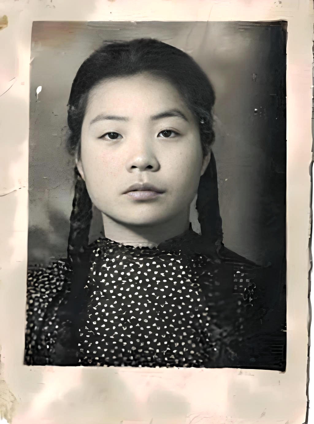 哈尔滨飞机制造公司证件照 1953