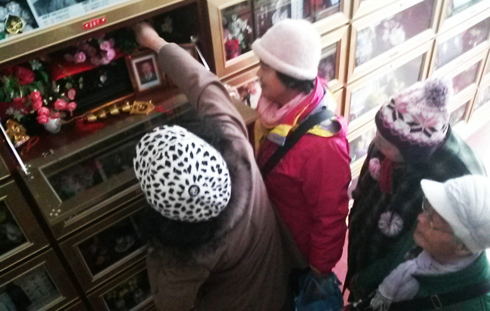 去英雄山看振阁，2014年1月29日