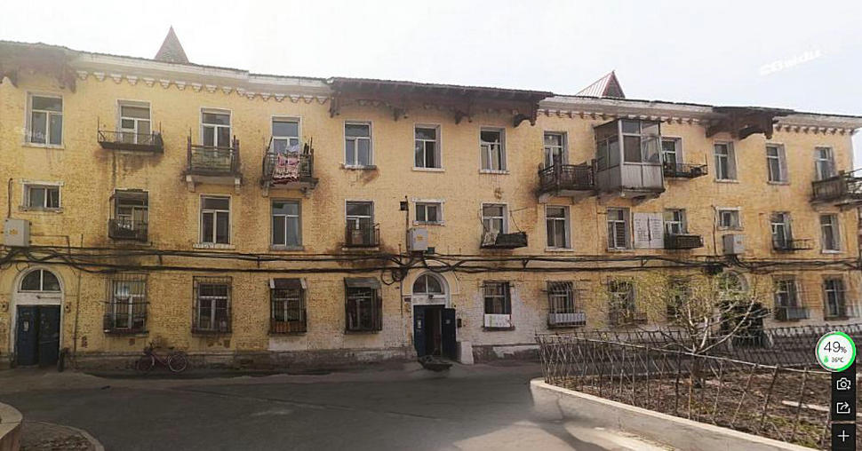 1950年代居住的友协街237楼现状