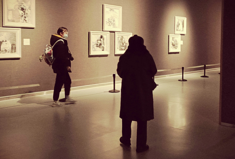 岁末去山东省博物馆看展览，就餐 2020