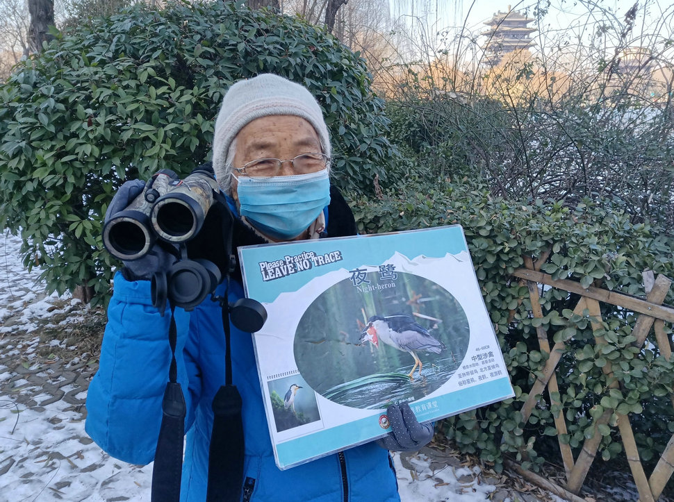 新年第一天，跟着儿子赏鸟去 2021