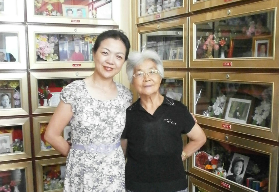 和女儿一起去看振阁 2013年8月30日