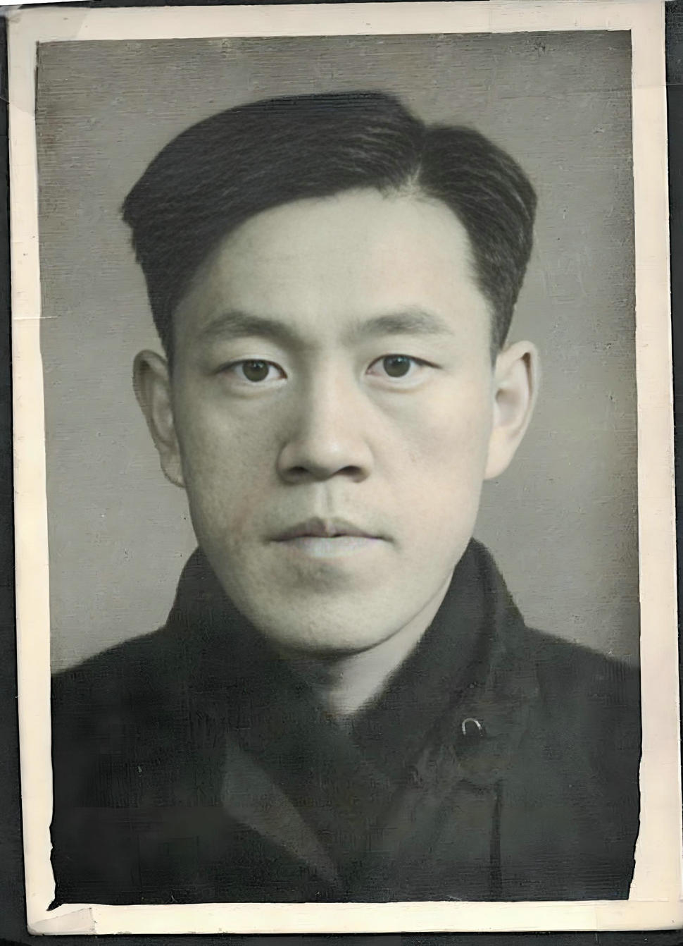 天津大学学习的证件照 1954